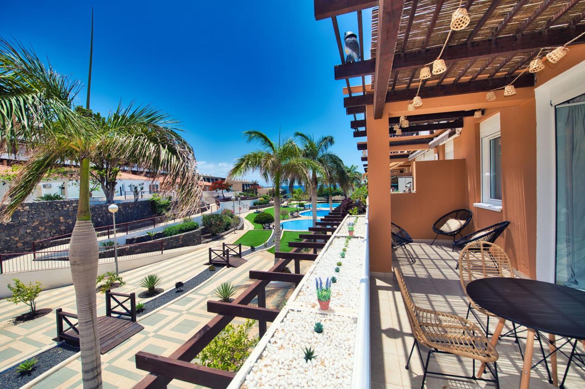 Ocean View Perfect Sunset Apartment, 4 Rooms 137M2, Wifi & Bbq San Miguel de Abona Exterior photo